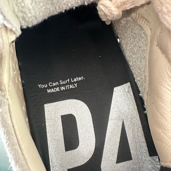 Women's Sz 37 M P448 John Suede Low-Top Lace Up Sneakers - Picture 5 of 11